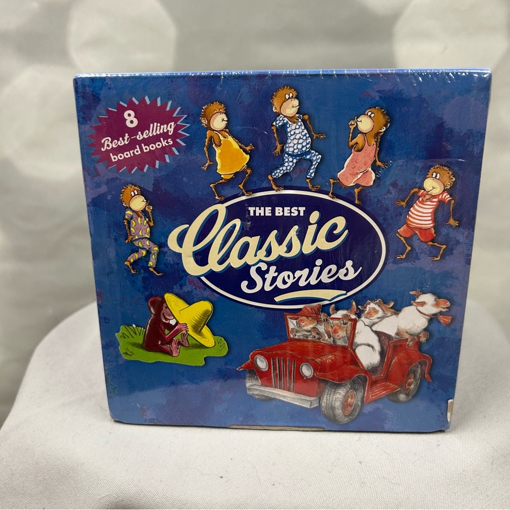 NWT and unopened “8 Best Classic Board Books Collection” still in wrapping